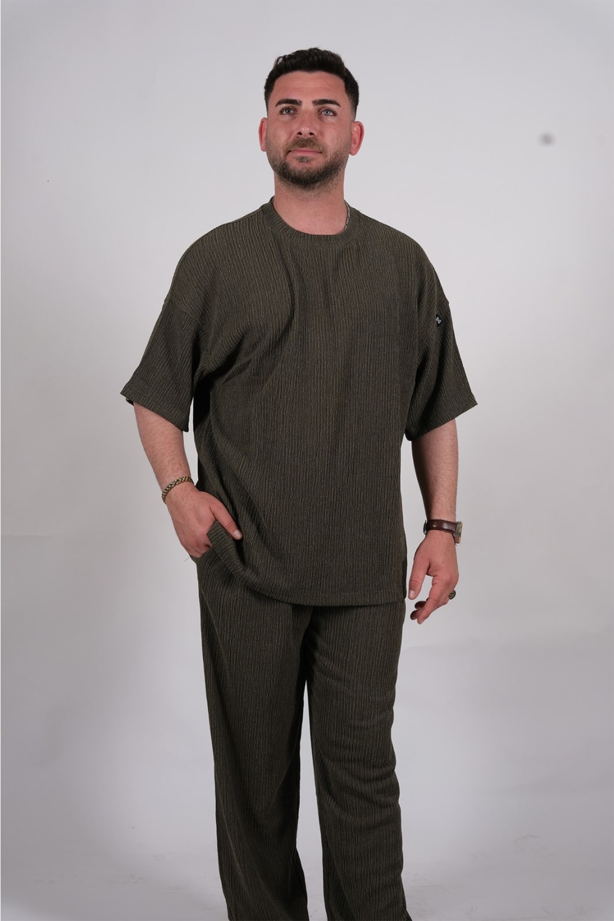 25Y234 BURUMCUK PANTOLON YEŞİL
