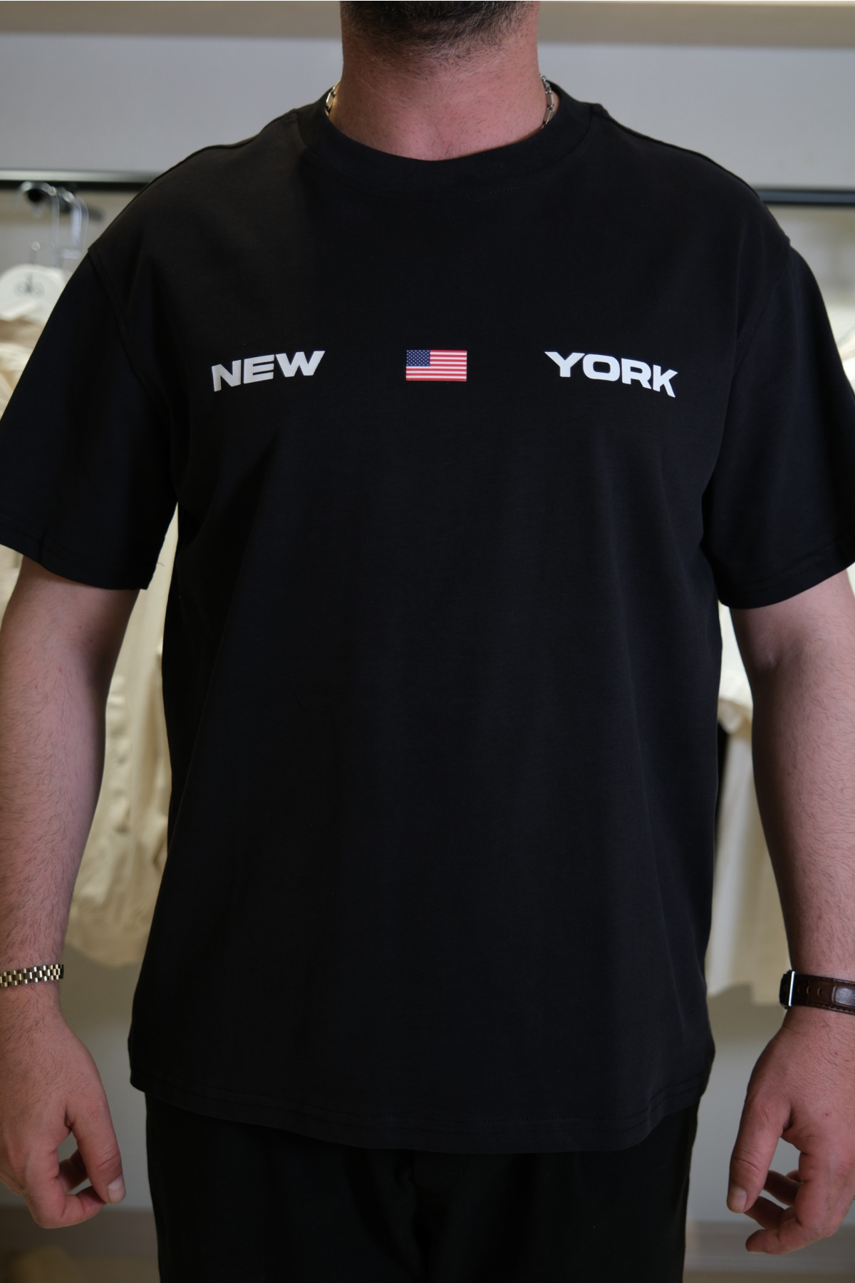 25CY-023-1 PETROL T-SHIRT NEW YORK