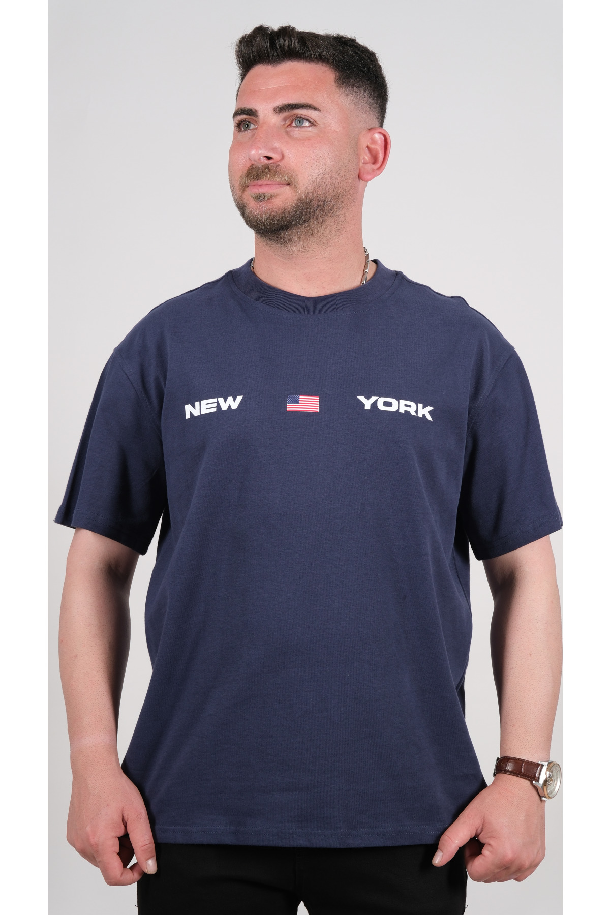 25CY-023-1 PETROL T-SHIRT NEW YORK