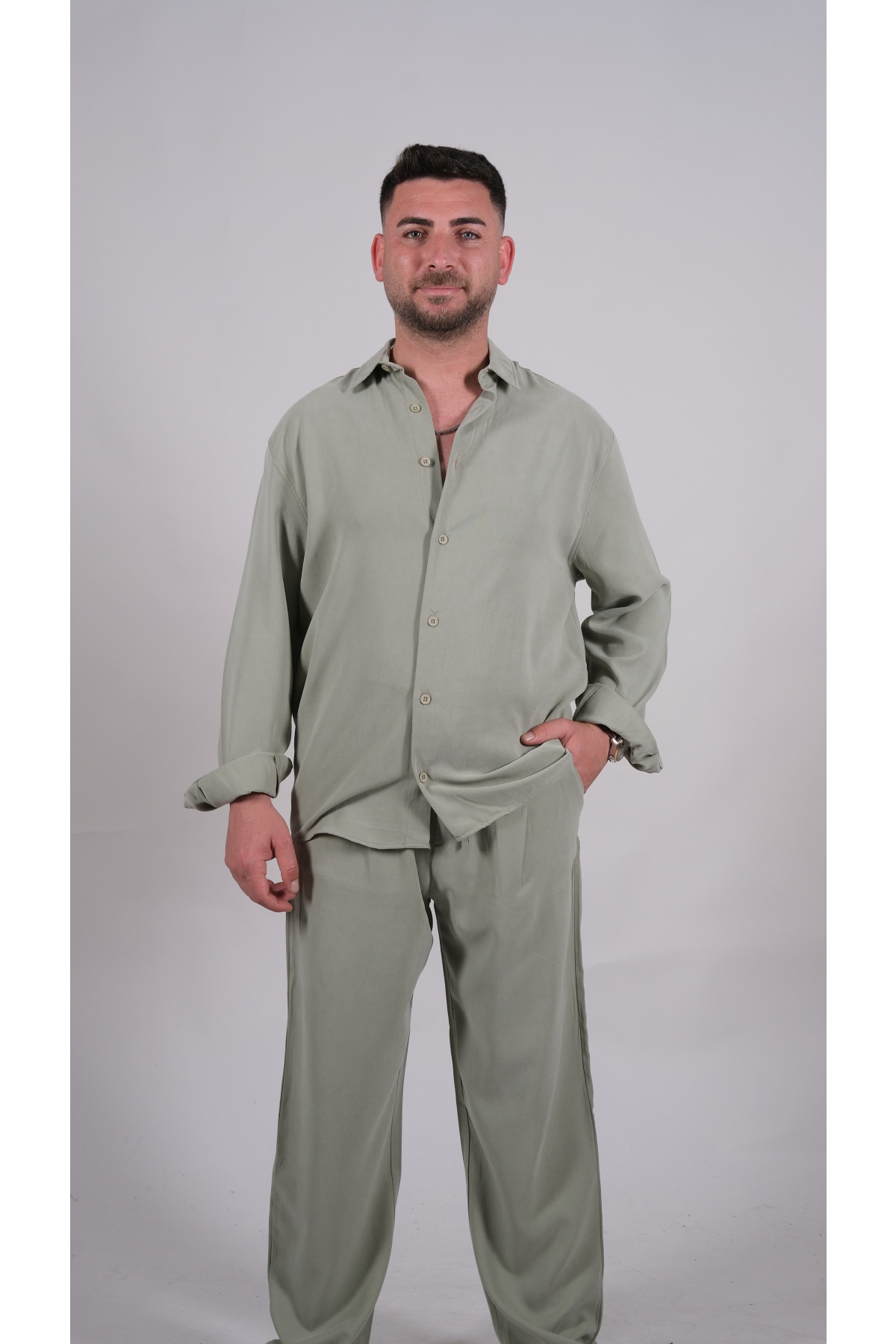 MODAL PANTOLON HAKİ