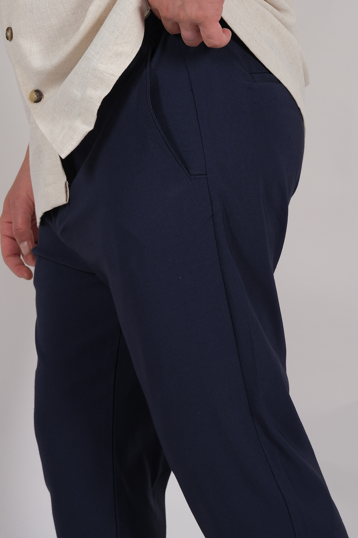 WE11 LACİVERT PANTOLON