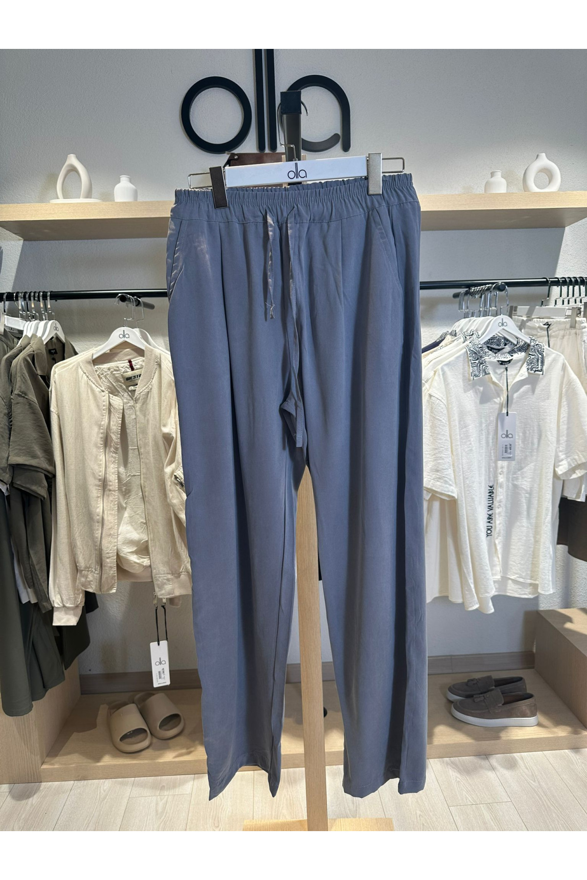 MODAL PANTOLON GRİ