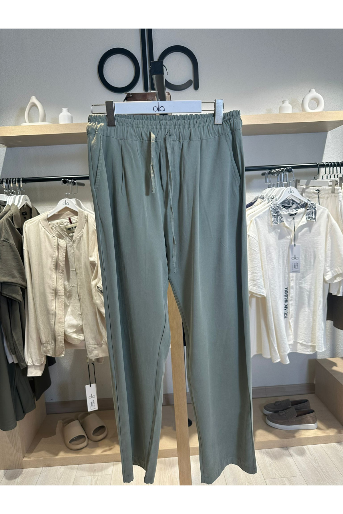 MODAL PANTOLON HAKİ