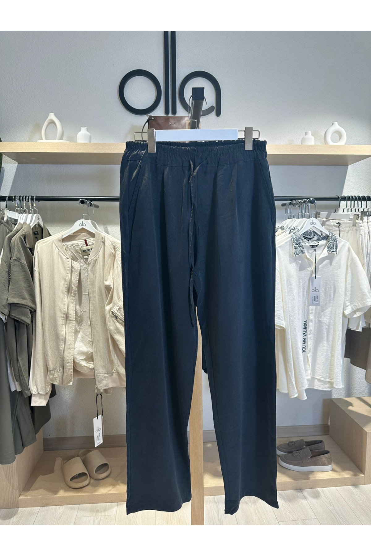 MODAL PANTOLON SİYAH