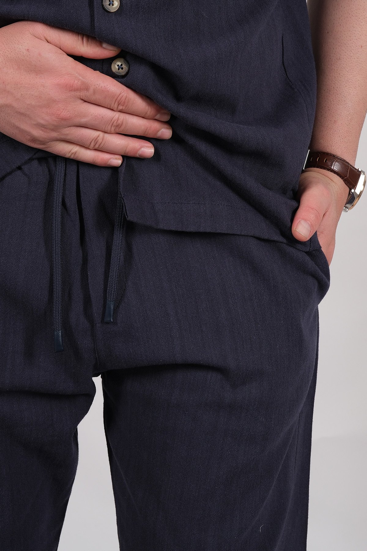 2521 PANTOLON LACİVERT
