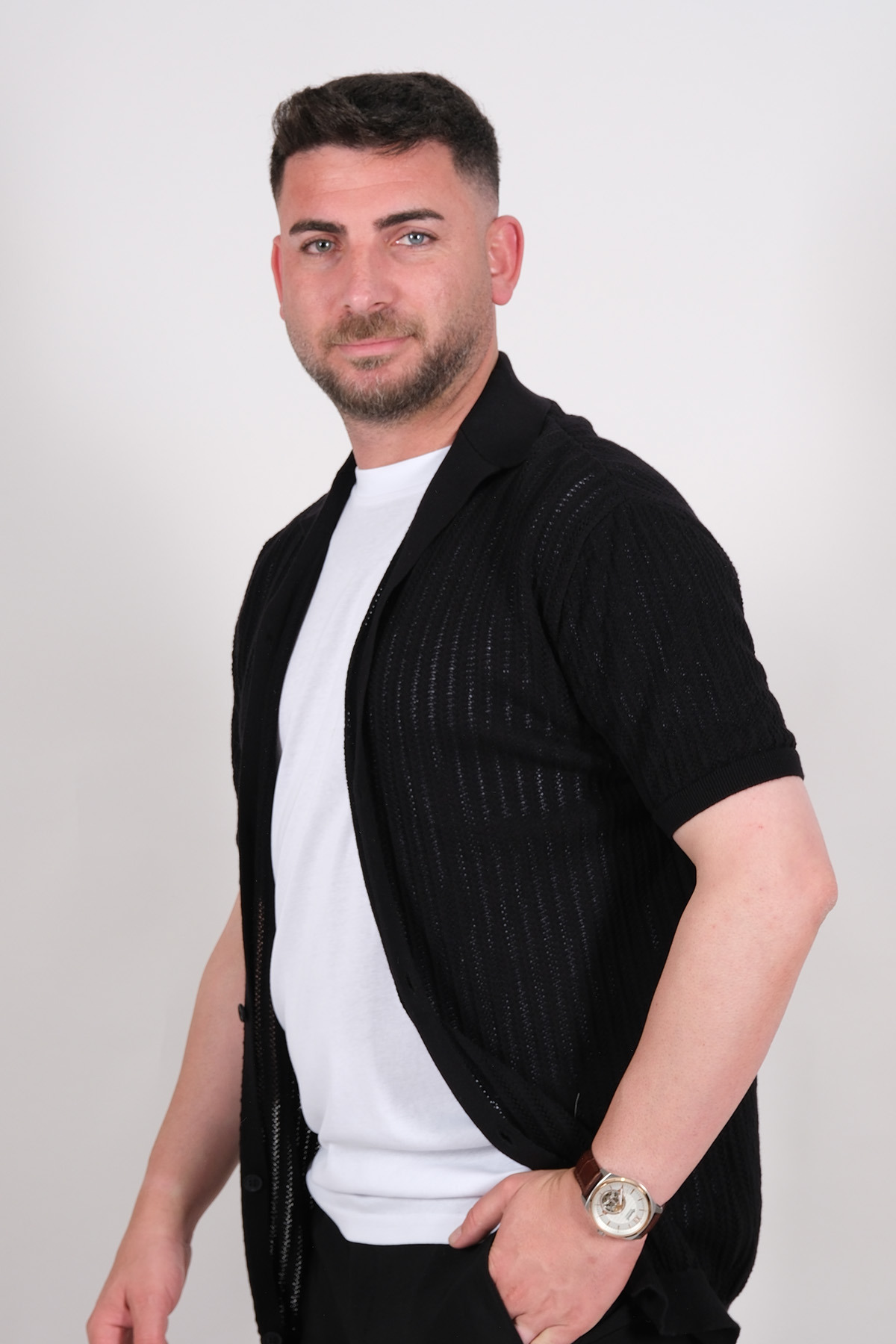 KISA KOL TRİKO SİYAH